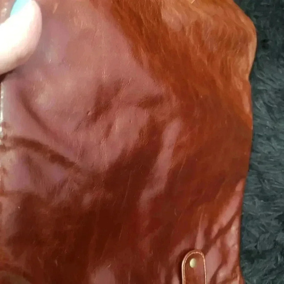 Viva Bags of California Leather Crossbody Purse - Picture 6 of 12